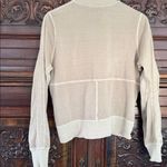 Athleta  jacket soft Tan Farallon Bomber Jacket small Performance Pockets Zip Photo 3