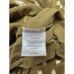 Garnet Hill  Ikat Jumpsuit Size M Olive Tencel Cropped Wide Leg Kimono‎ Sleeve Photo 6