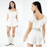 Free People A Sight For Sore Eyes Romper White Photo 1