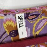 SPELL Lolita Lover Sleeveless Blouse Womens Large Floral Boho Retro Purple Photo 3