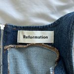 Reformation Denim Dress Photo 3