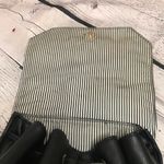 Christian Siriano Black Faux Leather Backpack Photo 2