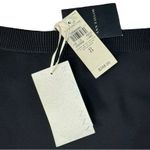 Ann Taylor  Black Beaded Fringe Stretch Ponte Pencil Skirt size 8 NEW Tags Photo 6