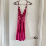 Victoria's Secret  Hot Pink with Lace Accents Size Large Photo 1
