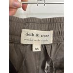 Cloth & Stone  Cargo Joggers Womens XS Brown Blakely Tencel Lyocell Drawstring Photo 2