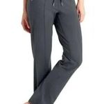 Athleta metro slouch pants wide leg dark gray size small athletic athleisure Photo 0