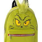 Dr. Seuss  Grinch Backpack - Yellow and Black Photo 0