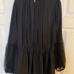 Free People The Soul Serene Black Boho Tunic Top Photo 5