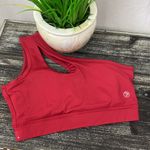 Savvi Red 1 Shoulder Cropped Athletic Sport Top NEW S Photo 2