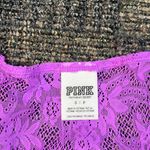 Victoria's Secret Victoria secret PINK Purple Mesh Small Tank Top Photo 1