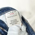Torrid  Plus Size 26 Jeans Skinny Ripped‎ Distressed Blue High Rise 1638 Photo 13