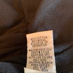 Gap  black scoop neck lightweight tank top with lace hem and side slits Photo 7