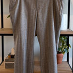 Talbots Windsor Mid-Rise Herringbone Italian Wool Blend Career Dress Pant, 14WP Photo 0