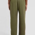 A New Day Paper Bag Wide Leg Pants Women’s Size Small Green Photo 10