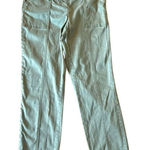 Joie  green utility seam front tie waist tapered pant small Photo 0