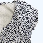 Brandy Melville Zelly Crop Top Ditsy Floral Black White S M L Photo 2