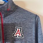 Nike Arizona Wildcats Heathered Blue Quarter-Zip Pullover Women SZ Large Photo 3