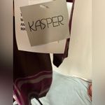 Kasper  Fuchsia Knit Top Photo 5