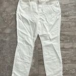 NYDJ  Alina Ankle Denim Leggings in Optic White, Size 16 New w/Tag Photo 4