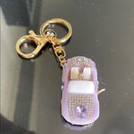 Lavendar BMW Car Keychain with Rhinestones & emblems Pink Photo 1