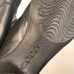 ECCO Women's Leather Buckle Strap Maryjane Flats Black Size 39 Photo 7