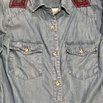 Mi Ami Blue Denim Button-Up Shirt Photo 2