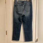 Parker Smith  Byron Crop Frayed Hem Straight Leg Denim Jeans 30 Basic Minimalist Photo 3
