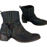 Timberland  Leather Harness Chelsea Ankle Boots Brown Womens Size 9.5 67303 Photo 0