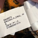 Gap  women’s small tie front cut out maxi dress a-line silhouette v neck relaxed Photo 13