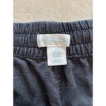 Cynthia Rowley  Shorts‎ Womens Size 3XL 5.5" Black Linen Blend Beach Coastal Boho Photo 4