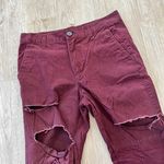 Unisex Aeropostale Burgundy Joggers Photo 1