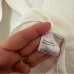 Akris Punto  Back Zip Blouse Womens 6 Ivory Photo 4