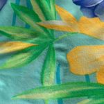 Venus Vintage 90s floral tropical blue tankini tank top size small Photo 6