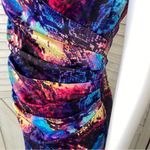 Speechless  Satin Multicolor Snakeskin Print Strapless Mini Dress Juniors 5 Photo 6