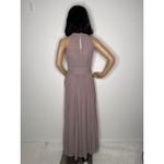 Azazie 2010s  Bonnie Vintage Mauve Chiffon Keyhole A-Line Dress A2 XS Photo 2