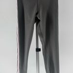 Nike Power Victory Tight Fit Gray Leggings Pink White Black Stripe Mid Rise New Photo 0