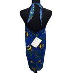 Vtg Hilo Hattie‎ Hawaii Sarong Dress Cover Up Tropical Skirt One Size NWT Photo 2