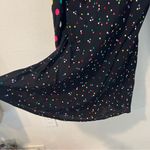 RIXO x Target Multicolor Polka Dot Long Sleeve Sweetheart Swing Dress Size 14 Black Photo 4