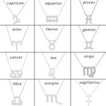 🆕Taurus Zodiac Astrology Pendant Necklace Silver Photo 2