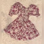 MISA Los Angeles NWOT ANTHROPOLOGIE Misa short ruffle open back floral mini dress sz S Photo 4