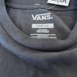 Vans  Charcoal Graphic Crop Top Photo 4