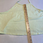 BP ‎ Womens Halter Top Sleeveless Crop Top Tie Neck Lime Green Plus Size 3X Photo 6