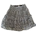 Sienna Sky  M black  and white flower patterned pull on skirt NWOT‎ Photo 1