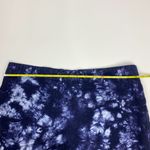 Gap  Patch Pocket Tie-Dye Indigo Navy Blue Shorts Women's Size 6 Tall Photo 8
