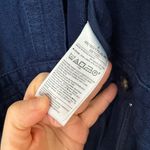 Banana Republic  Women’s 8 Button Down Denim Camp Romper Linen Blend Sleeveless Photo 2