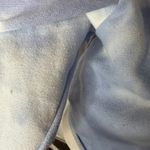 Gianni Bini Blue White Space Dye Small Cropped Hoodie Sweater Sweatshirt Photo 3