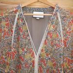 Alexis Samera Floral Long Sleeve Top Blouse Photo 4
