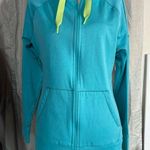 The North Face zip up sweater, zip up hoodie, woman size large Photo 4