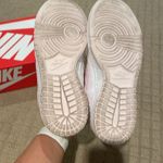 Nike  White and Light Pink Athletic Shoes Photo 6