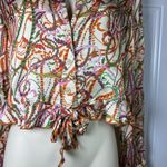 ZARA  Colorful Patterned Women's Top XS Photo 1